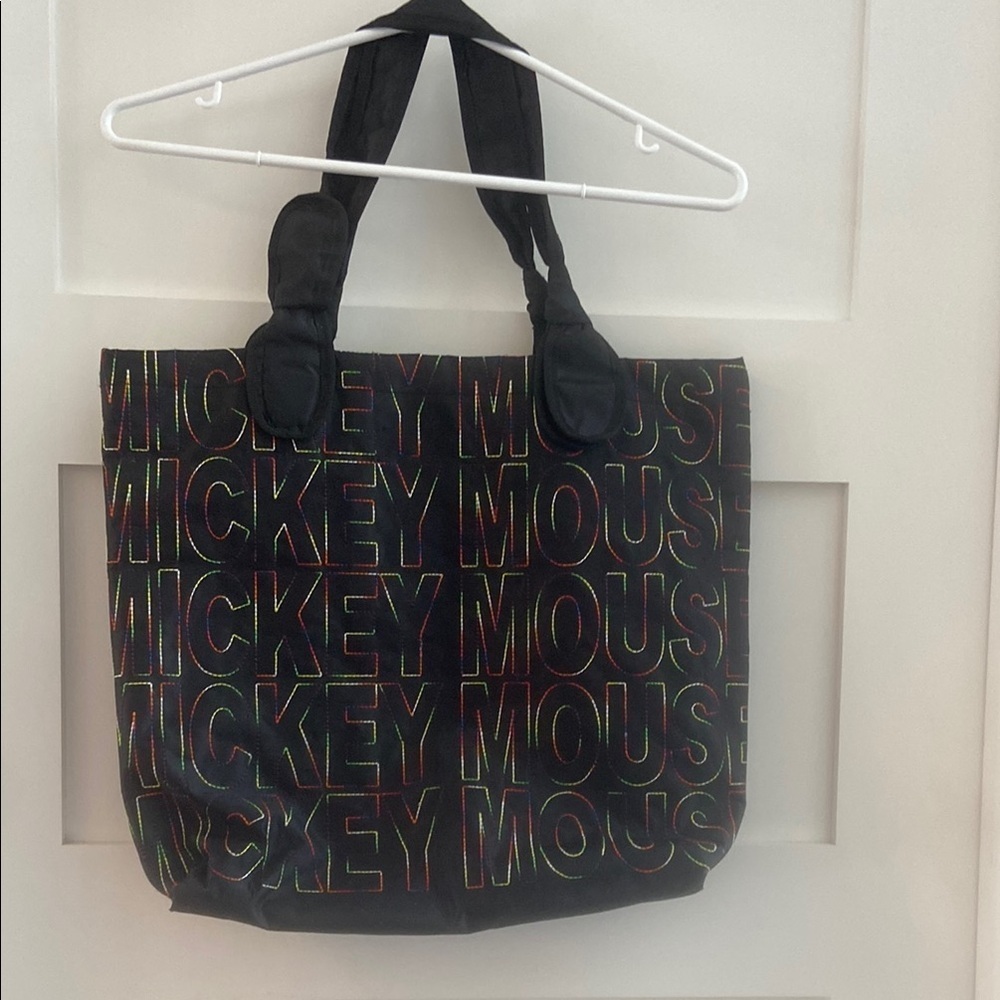 Mickey Mouse black tote.
